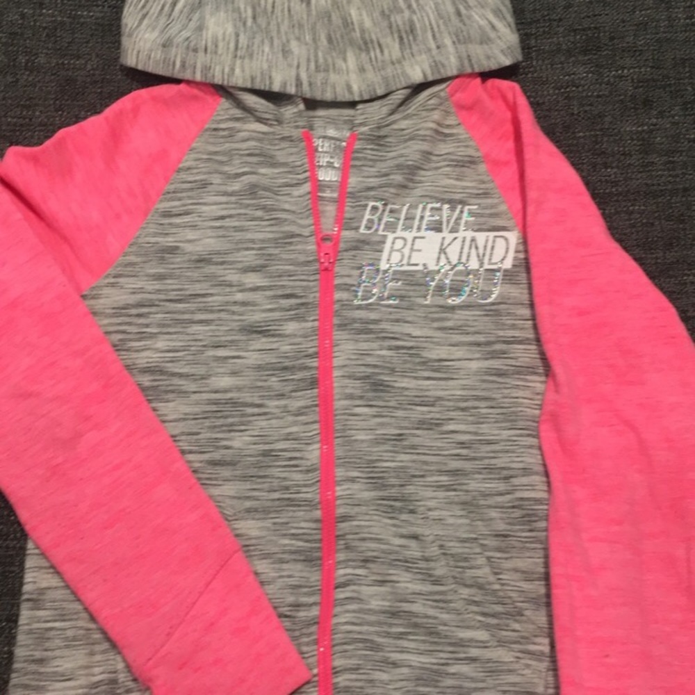 Girls running hoodie